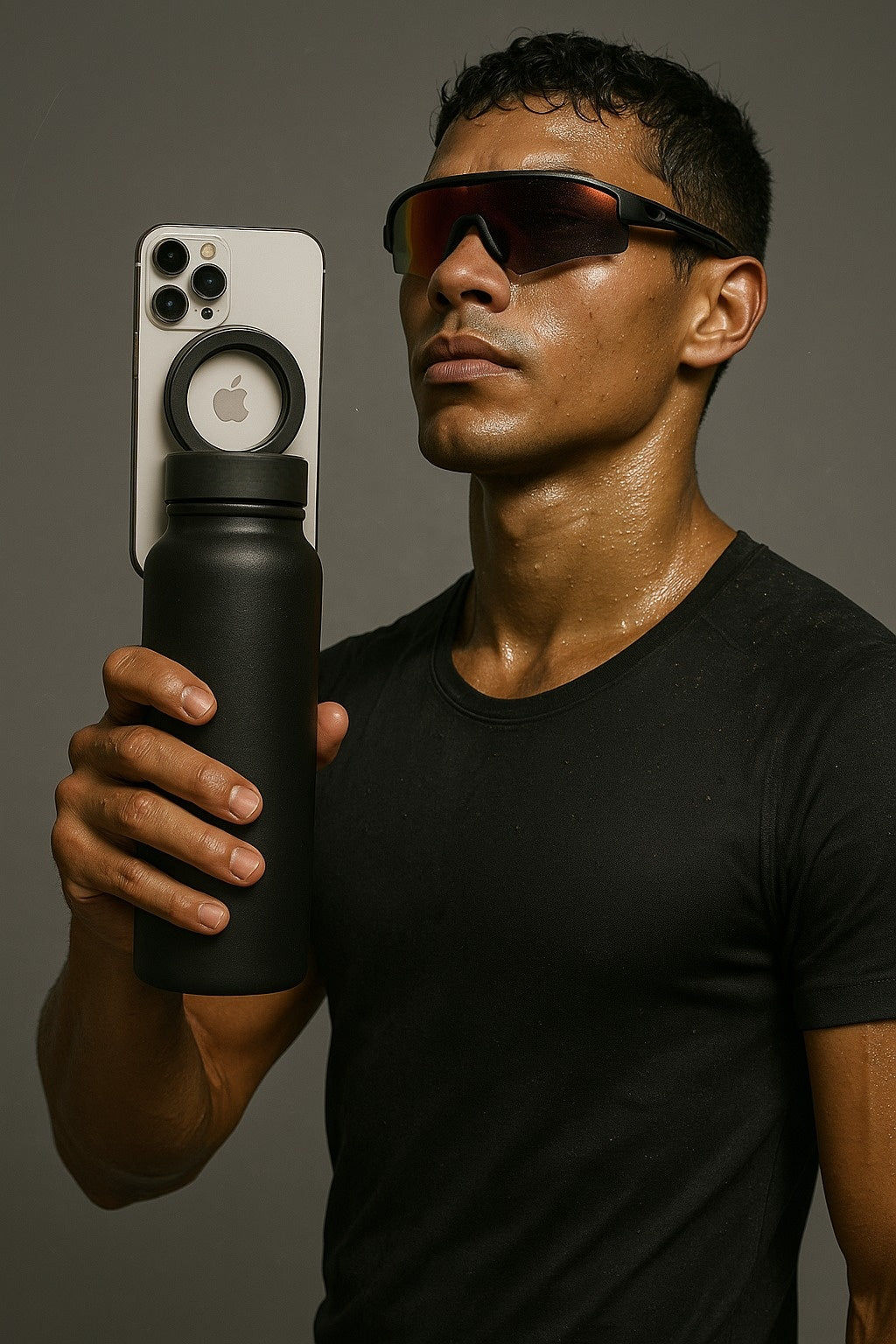 Stainless Steel Water Bottle with Magnetic Lid 750ml