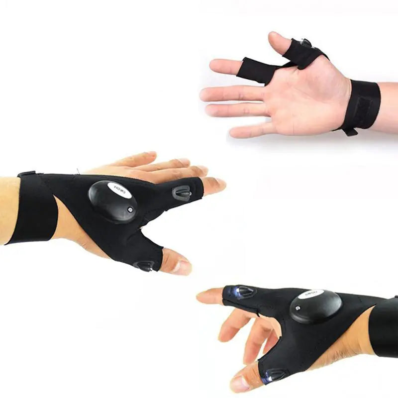 LED Running Gloves