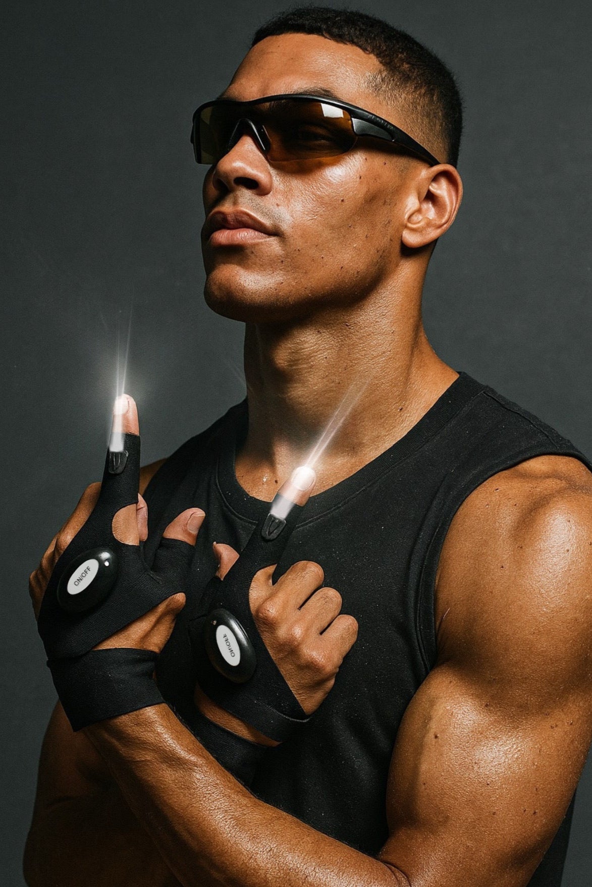 LED Running Gloves